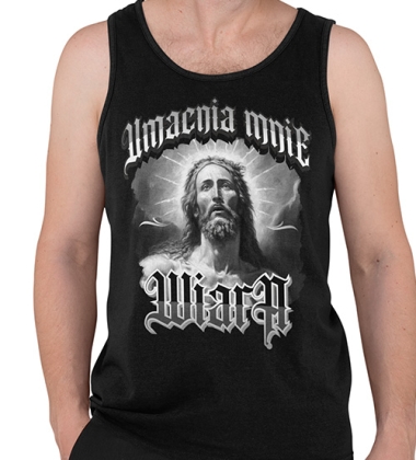 tank-top Umacnia mnie  Wiara